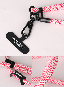 Correa de cuello de teléfono celular cruzada ajustable, cordón de teléfono móvil Universal, Parche de teléfono móvil, lengüeta de sujeción para elementos esenciales de viaje - Product Image 4