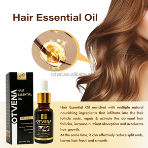 Sérum réparateur pour cheveux OTVENA, huile hydratante et nourrissante pour cheveux secs et crépus, huile de soin pour cheveux lisses et brillants - Product Image 3