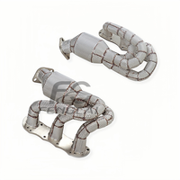 Colectores de Escape de Alto Flujo para Porsche Cayman Boxster 981 2.7L 3.4L 2013-2015 OEM, Longitud Igualada, Mejora de Rendimiento y Potencia