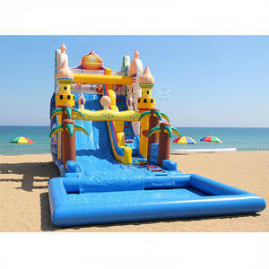 Tobogán Acuático Inflable Comercial de PVC con Piscina Desmontable para Uso en Interiores/Exteriores para Hogar, Escuela, Resort y Hotel - Product Image 2