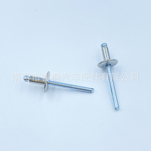 Rivets aveugles en acier inoxydable Shuangxuan 4,8 mm 10 mm 13,8 mm à tête ronde de type ouvert pour fixation automobile - Product Image 2