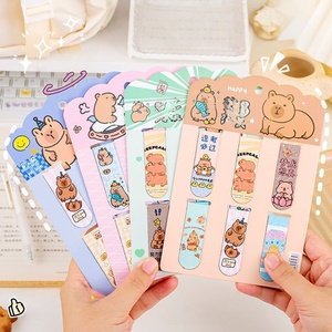 Magnetic <b>Bookmarks</b> Wholesale Student Stationery <b>Gift</b> Cartoon Cute Clip-on Magnetic <b>Bookmark</b> Strip Refrigerator Magnet <b>Bookmark</b> - Product Image 1