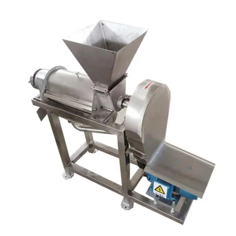 Extractor Industrial de frutas, máquina exprimidora de zumo de piña