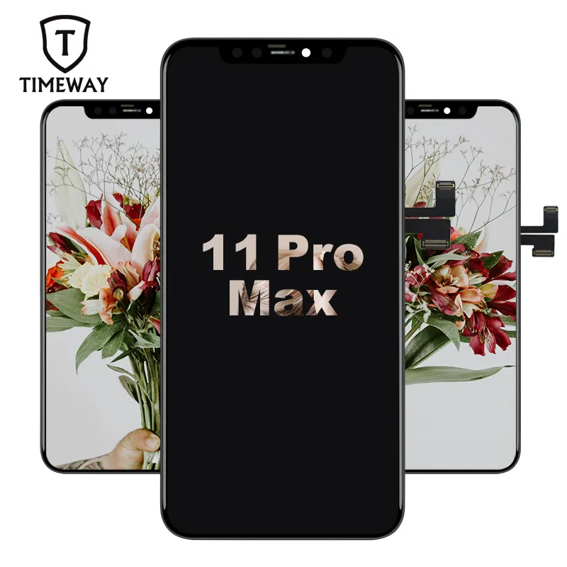 Лучший высококачественный оригинальный ЖК-дисплей для замены iphone 11 pro max, низкая заводская цена, сенсорный экран