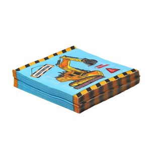 Nuevas servilletas con forma de tractor e ilustraciones de dibujos animados, ideales para niños, juguetes, hoteles, restaurantes y otros negocios. - Product Image 5