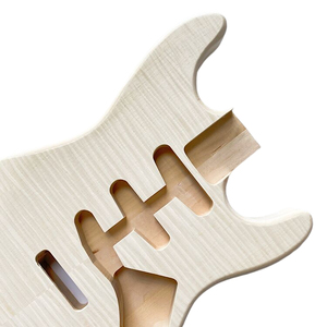 Kit de fabrication de corps de guitare en érable et tilleul pour bricolage - Product Image 3