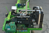 Broyeur à marteaux mobile compact à entraînement par tracteur pour palettes en bois et sciure de bois/paille, 11 kW - Excellent rapport qualité-prix