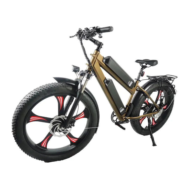 최고의 판매 2000w 듀얼 전기 듀얼 드라이브 전자 먼지 자전거 Moutain 전자 자전거 지방 타이어 전기 도시 자전거 성인