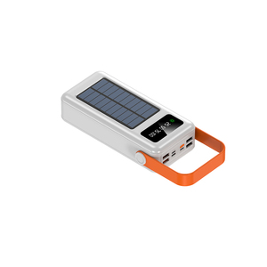 Banco de Energía Solar de 40000 mAh, Cargador <span class=keywords><strong>Portátil</strong></span> Impermeable para Exteriores con Cuatro Puertos USB, <span class=keywords><strong>Batería</strong></span> Externa de Emergencia para Camping y Senderismo - Product Image 4