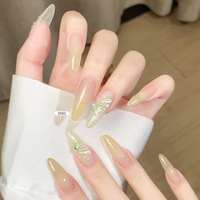 OSEY 10 Couleurs Série Verte 15ml Vernis Gelée Non Toxique UV/LED pour Nail Art Prise en Charge Marque Privée Personnalisation Gratuite