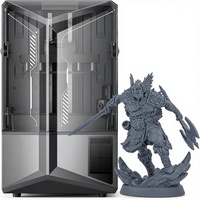Untuk Printer 3D Resin Saturn 4 Ultra 16K, Cetak Logam, 150mm/jam, Resolusi Ultra Tinggi, Perataan Otomatis, Sensor Mekanik Cerdas