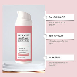 Crème de traitement de l'acné des fesses, crème nettoyante hydratante douce pour les boutons d'acné sur les fesses - Product Image 4