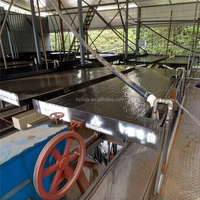 Hochwertige Goldtrennmaschine Einfach zu Bedienender Schütteltisch für den Bergbau zum Verkauf