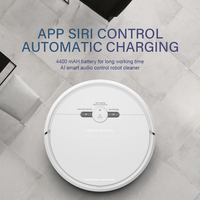 Robot aspirateur intelligent à gyroscope pour sols humides et secs avec recharge automatique, contrôle via application Wi-Fi pour hôtels, garages et usage domestique