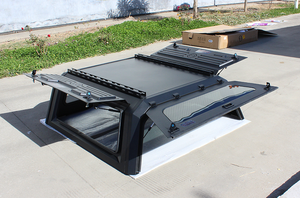 Couverture de lit de camion d'auvents supérieurs pour ram 1500 grand klaxon 6.5 couverture de lit de camion rétractable mazda bt-50 - Product Image 2