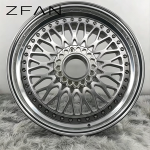 <span class=keywords><strong>ล้อ</strong></span>อัลลอยด์อะลูมิเนียมฟอร์จ OEM ZFAN แบบ 2 ชิ้น ขนาด 18-24 นิ้ว 5x112 5x114.3 5x120 ใหม่ สำหรับ Mercedes Audi น้ำหนักเบา - Product Image 2