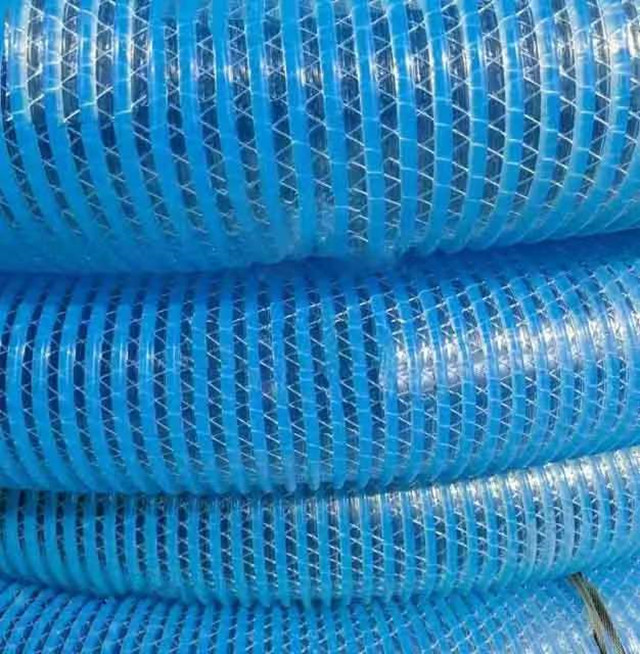 Pvc النسيج عززت خرطوم شفط 6 بوصة المياه خرطوم شفط مطاطي مصنع Suppily