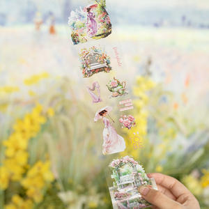 2 M/rollo de cinta de PET Dream back to Victoria series Handbook material decoración pegatinas DIY - Product Image 1