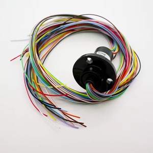 Brosse de contact pour anneau collecteur, installation en espace restreint pour la robotique, 18 canaux, montage en bout, fabrication et R&D en Corée - Product Image 1