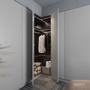 Charnière grand angle Higold 165 degrés avec amortisseur pour porte d'armoire de cuisine - Product Image 3