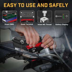 แบตเตอรี่มอเตอร์ไซค์แบบตะกั่ว-กรด 12V 8Ah สำหรับเปลี่ยนแทนแบตเตอรี่มอเตอร์ไซค์รุ่น Yxx12-bs/ytx1bs/ytx16-bs4 ขนาด 12V 8Ah - Product Image 4