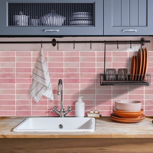 Último diseño, recién llegado, autoadhesivo, pegatinas cuadradas contra salpicaduras de Gel 3D, pegatinas de vinilo para azulejos de pared para azulejos de cocina - Product Image 4