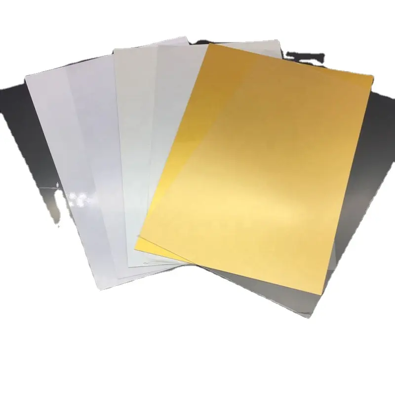 Inkjet / laser / offset pvc papers smart ID card making materials laminate pvc sheet