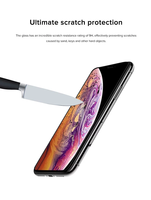 Direktverkauf ab Werk 9D Gehärtetes Glas Displayschutzfolie für iPhone X 6-12 & für Samsung Mobiltelefone Tablets Vollflächige Klebung