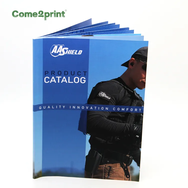 Cataloghi all'ingrosso Full Custom Color Products Brochure catalogo riviste personalizzate stampa di opuscoli per libri