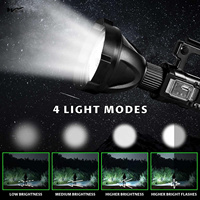 Lampe de pêche rechargeable super lumineuse à LED, projecteur longue portée, torche puissante de 100 000 lumens, lampe de pêche étanche