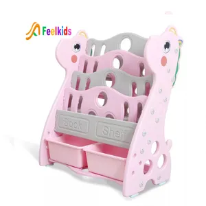 Feelkids Bán Hot Mẫu Giáo Trẻ Em Nhựa Kệ Sách Đồ Chơi Cho Trẻ Em