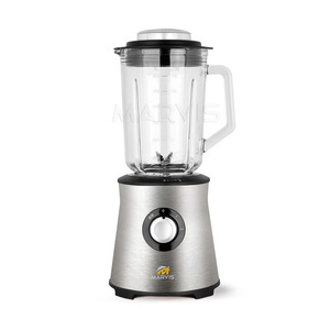 Blender Marvis 1,3-1,5 L avec pot en verre, en acier inoxydable, pour smoothies, jus, mixeur électrique multifonctionnel pour fruits et légumes - Product Image 5