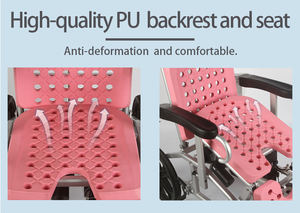 נייד חשמלי אמבט מקלחת כיסאות עבור נכים לשטוף שיער אמבטיה אמבט חשמלי מקלחת כיסא לקשישים - Product Image 4