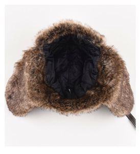 Ấm mùa đông săn bắn Trooper Trapper tai cánh mũ đi xe đạp da dày sang trọng tùy chỉnh <span class=keywords><strong>ushanka</strong></span> - Product Image 2
