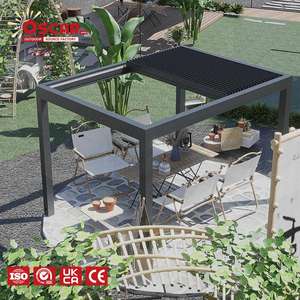 Tente pliante portable d'extérieur 3x3m avec sac de transport, idéale pour les pique-niques, la plage, le camping, pergola rétractable - Product Image 1