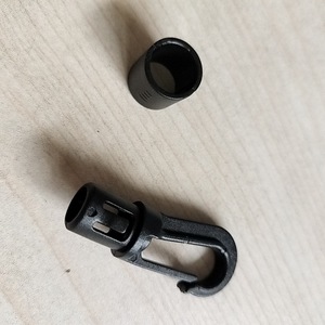 Gancho de polietileno de 8 mm para extremo de cuerda elástica, para kayak, canoa, barco, equipo de exterior, accesorio de plástico duradero - Product Image 1