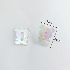 Acrylic Cute Love Heart Butterfly <strong>Stick</strong> on Tumbler Charm Hook for <strong>Stanley</strong> Cup Accessories - Product Image 3