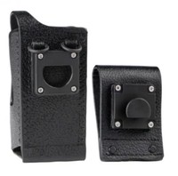 Étui de transport en cuir rigide Motorola PMLN5867 avec boucle de ceinture pivotante de 2,5 pouces pour XPR3300/XPR3500/XPR3300e/DP2400e/DP2600e/DP3500e Fabriqué en Chine