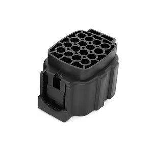 Conector impermeable automotriz 368047-1, Conector de extremo de arnés de cableado revestido de plástico de 16 Pines, cabeza hembra - Product Image 3