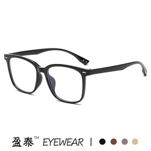 กรอบแว่นตาทรงสี่เหลี่ยม TR90 ป้องกันแสงสีฟ้า สำหรับทุกเพศ เลนส์ใส - Product Image 4