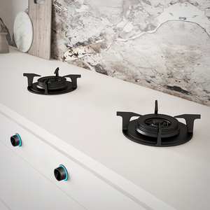 Portable Iron <strong>Gas</strong> Stove &amp; Induction <strong>Cooker</strong>, 2/3/<strong>4</strong> <strong>Burners</strong> Camping <strong>Gas</strong> Stove for Outdoor Kitchen Appliances &amp; Home Use - Product Image 1