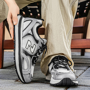 Chaussures de sport décontractées pour hommes 2026, baskets rétro <span class=keywords><strong>Altra</strong></span> Dad en maille respirante, style plateforme tendance - Product Image 5