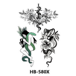 Tatuajes Temporales Personalizados <span class=keywords><strong>de</strong></span> Flores <span class=keywords><strong>de</strong></span> Rosa 2025, Adhesivo <span class=keywords><strong>de</strong></span> <span class=keywords><strong>Tatuaje</strong></span> Impermeable Sexy con Diseño <span class=keywords><strong>de</strong></span> León y Tigre <span class=keywords><strong>para</strong></span> <span class=keywords><strong>Mujer</strong></span> - Product Image 6