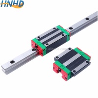 Rail de guidage linéaire HGH20 HGW20CA/HA HGR20T et bloc avec roulements de haute précision pour machine de fraisage CNC