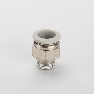 Connecteur de tuyau pneumatique droit à connexion rapide blanc PC PC pour composants pneumatiques - Product Image 2