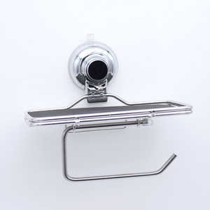 Potente rotolo di tessuto vuoto ventosa ventosa ventosa ganci Caddy cestello Mobile scaffale <span class=keywords><strong>porta</strong></span> <span class=keywords><strong>carta</strong></span> <span class=keywords><strong>igienica</strong></span> per il bagno - Product Image 3