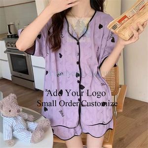 Set Pigiama in Seta Satinata da Donna, Due Pezzi, Abbigliamento da Notte e Loungewear con Bottoni, Camicia da Notte per <span class=keywords><strong>Donne</strong></span> - Product Image 4