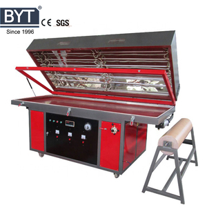 BYTCNC BMG2611 Mesin Membran Kabinet Pintu, Mesin Press Pembentuk Vakum Laminasi PVC