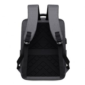 Sac à dos de voyage imperméable avec fermeture éclair, sac à bandoulière pour ordinateur portable, sac de bureau tendance, fabriqué en usine BSCI - Product Image 2