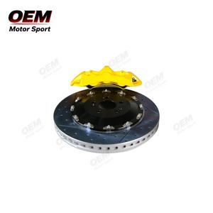 Kit d'étriers de frein jaunes Mercedes GT6+GT4 en fonte – Amélioration sportive pour les modèles C-Class, E-Class, GLC, GLE, CLA, GLA - Product Image 4